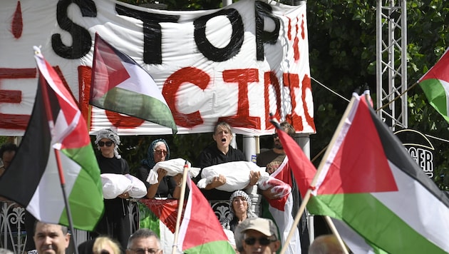 Die Pro-Palästina-Protestaktionen überschatten seit Tagen die Vuelta.