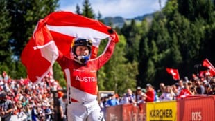 Valentina Höll war bei der Downhill-WM einmal mehr eine Klasse für sich. 