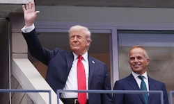 Donald Trump gab sich die Ehre.