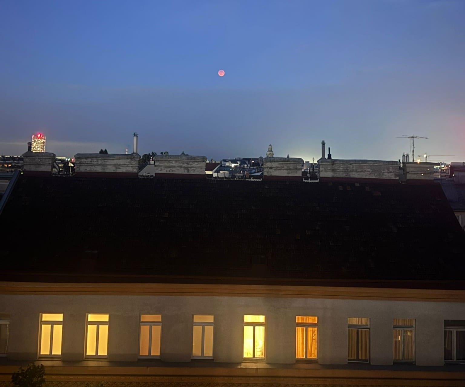 Ein Blick aus dem Zentrum Wiens