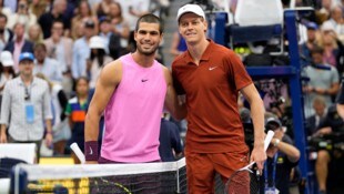 Carlos Alcaraz und Jannik Sinner.