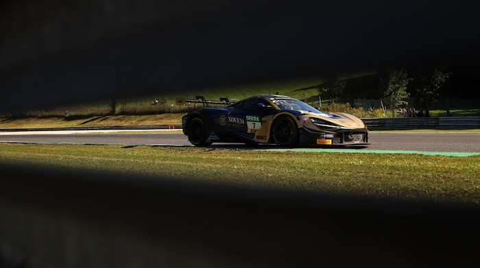 Die GT3-Autos hatten es am Salzburgring nicht leicht.