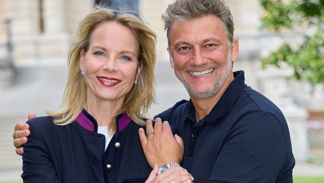 Elīna Garanča und Jonas Kaufmann vor dem großen Auftritt