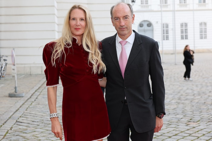 „Krone“-Herausgeber Dr. Christoph Dichand mit seiner Ehefrau Eva