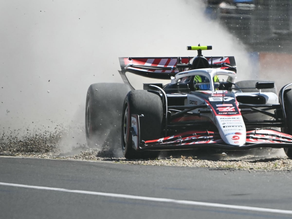 Dramatic close-up, intense expression