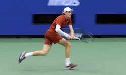 Eine lustige Aktion von Jannik Sinner kurz vor dem US-Open-Finale sorgt für Begeisterung.