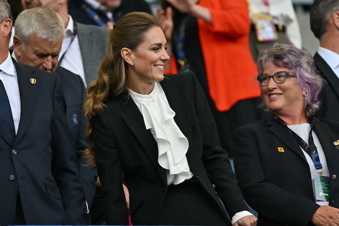 Prinzessin Kate fühlte sich sichtlich wohl bei ihrem jüngsten Auftritt ...