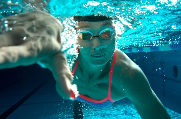 Das Schwimmbecken war für mehr als 30 Jahre lang Franziska van Almsicks komplettes Leben.