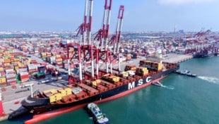 China ist stark von Exporten abhängig.