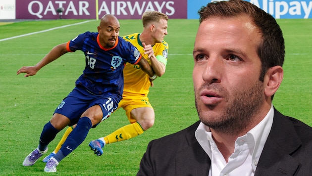 Ex-Profi Rafael van der Vaart war in seiner Rolle als TV-Experte mit dem WM-Quali-Auftritt der ...
