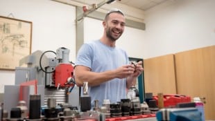 Alexander Schneider hat nach seiner Ausbildung in Sigmundsherberg (NÖ) große Pläne. 