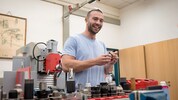 Alexander Schneider hat nach seiner Ausbildung in Sigmundsherberg (NÖ) große Pläne. 