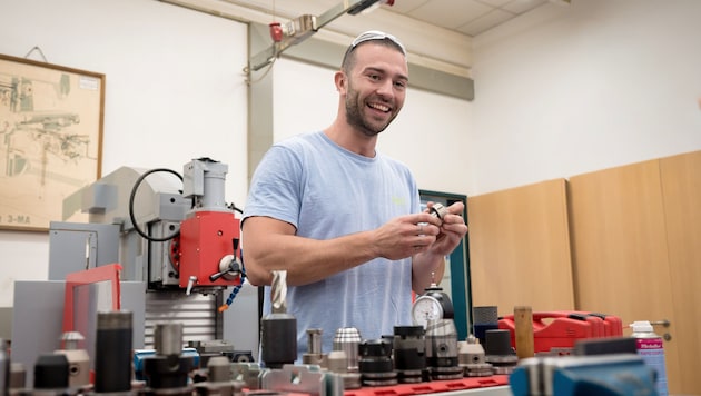 Alexander Schneider hat nach seiner Ausbildung in Sigmundsherberg (NÖ) große Pläne.