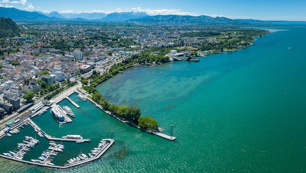 Der Bodensee ist durch den Klimawandel unter Druck: „Wir sehen, dass an vielen Stellen im See ...