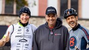 Neben Bernhard Kohl (re.) freut sich auch Lukas Kaufmann auf seinen Start beim Girdo d‘ Monte. 