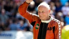 Mühlfried Minich beim Oldtimer Grand Prix in Schwanenstadt.