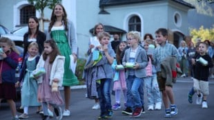 Sie starten in der neu zusammengeführten Volksschule: Taferlklassler in Annaberg-Lungötz. Zum ...