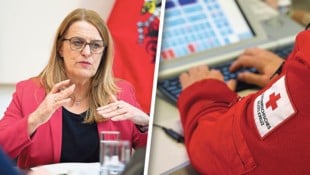 Staatssekretärin Ulrike Königsberger-Ludwig will den Ausbau des Notrufs vorantreiben. Noch läuft ...