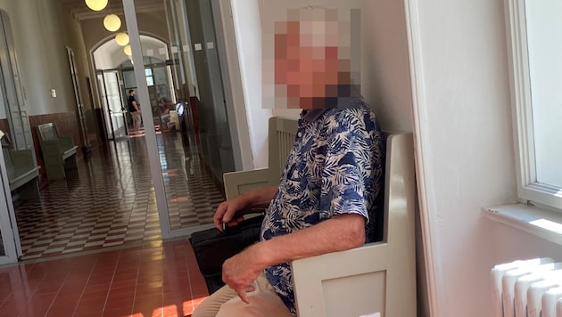 Der Pensionist sah ein, dass sein Verhalten nicht okay war.