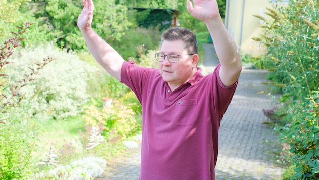 „Hände hoch und keine Bewegung“, hieß es für den überraschten Wieland M.