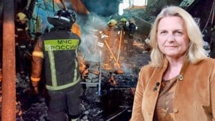 Immer wieder gerät die Region Rjasan ins Visier. Ex-Ministerin Karin Kneissl bleibt trotzdem.