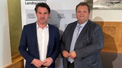 ÖVP-Landesobmann Christoph Zarits und Klubchef Bernd Strobl.