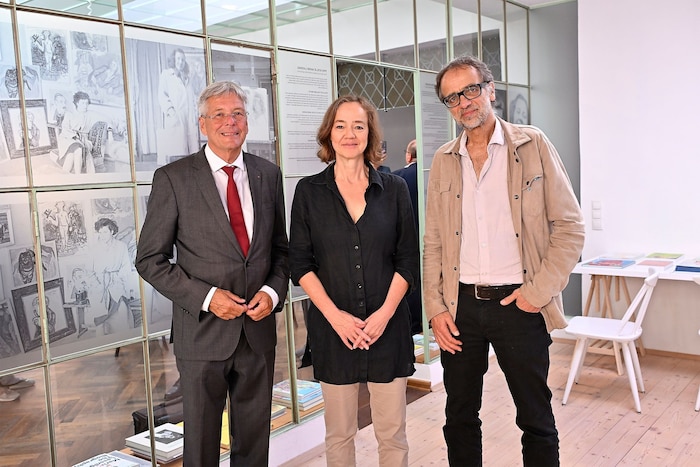 LH mit den „Autoren“ des Projekts, Lettner und Sturminger