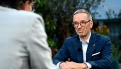 FPÖ-Chef Herbert Kickl im letzten ORF-„Sommergespräch“ im September 2025
