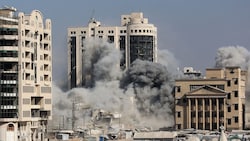 Die angegriffenen Gebäude sollen von der Terrororganisation Hamas genutzt worden sein.