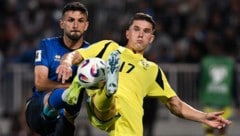 Arsenal-Stürmer Viktor Gyökeres (rechts) blieb gegen den Kosovo blass. 