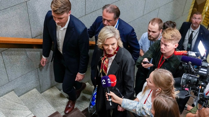 Sylvi Listhaugs rechtspopulistische Fortschrittspartei im Aufstieg