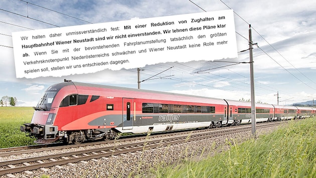 Die neuen, schnellen Railjet Xpress-Züge können aus Effizienzgründen nicht mehr in Wiener ...