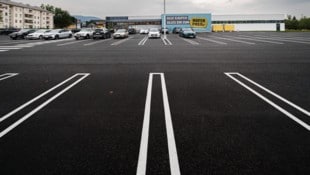 Dieser Parkplatz wurde von den Teilnehmern der Aktion zum „Betonschatz“ Kärntens gewählt.