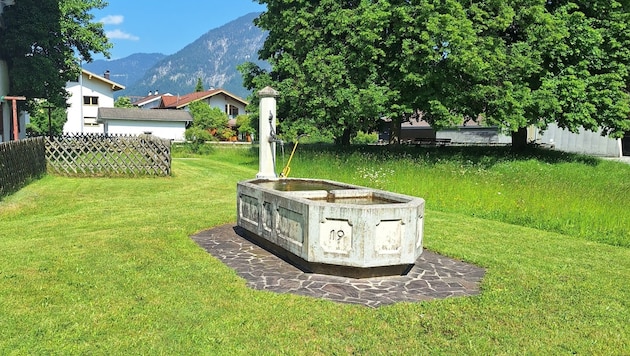 Unzählige Trinkwasserbrunnen – so wie hier in Ehenbichl im Außerfern – gibt es in Tirol.