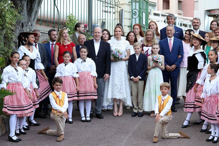 Die Fürstenfamilie beim traditionellen Picknick von Monaco