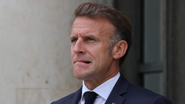 Frankreichs Präsident Macron hat ein Problem.