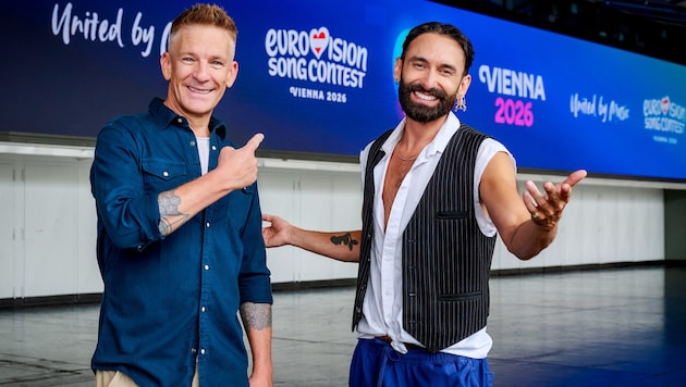 Ein Großprojekt wird für den ORF der Song Contest. Andi Knoll und Conchita Wurst werden wohl ...