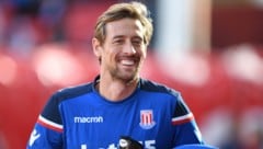 Peter Crouch sorgte bei einem Amateur-Match für beste Laune. 