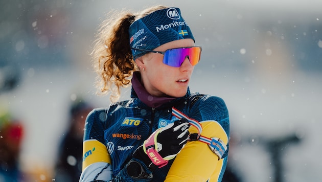 Hanna Öberg bangt um ihre Medaillen-Chancen bei den Olympischen Spielen.