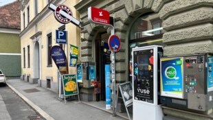 Diese Trafik in der Grazer Münzgrabenstraße wurde am Dienstag überfallen. 