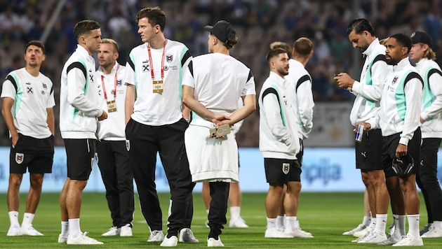 Österreichs Teamkicker sind bereit für den Hit in Bosnien.