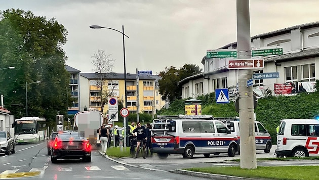 Die Lkw-Fahrerin übersah die Fußgängerin am Zebrastreifen.