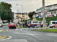 Die Lkw-Fahrerin übersah die Fußgängerin am Zebrastreifen.