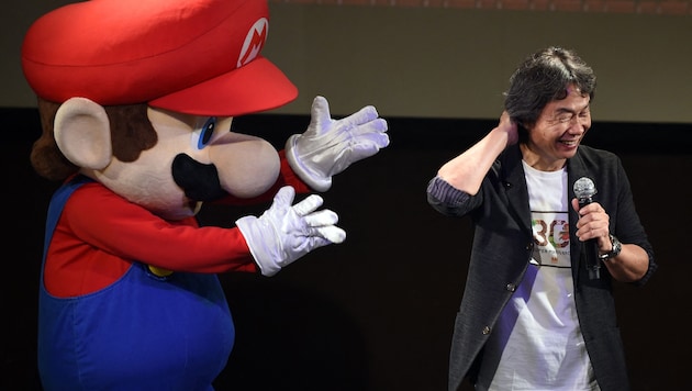 „Super Mario“ und sein Schöpfer, Shigeru Miyamoto