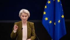 EU-Kommissionspräsidentin Ursula von der Leyen möchte den Schutz der Kinder vor die Gewinne der ...