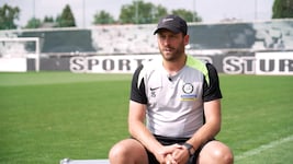 Sturm Trainer-Jürgen Säumel im „Krone“-Exklusiv-Interview. Bei den Blackies fühlt er sich ...