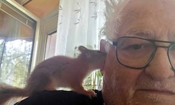 Eichhörnchen-Flüsterer Helmut Peuerl hofft, dass es seinem „Valentino“ in der Obhut der Stadt ...