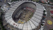 Das Aztekenstadion in Mexiko-Stadt wird einer der Hauptspielorte der Fußball-Weltmeisterschaft ...
