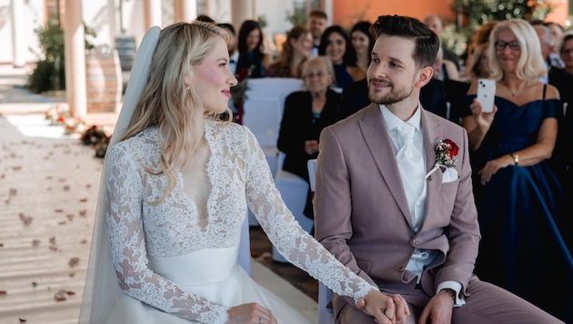 Am Wochenende heiratete die Miss Austria von 2019 und heutige ORF-Lady Larissa Robitschko ihren ...