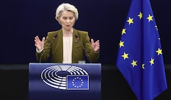 „Europa kämpft“: Mit diesen Worten hat EU-Kommissionspräsidentin Ursula von der Leyen am ...